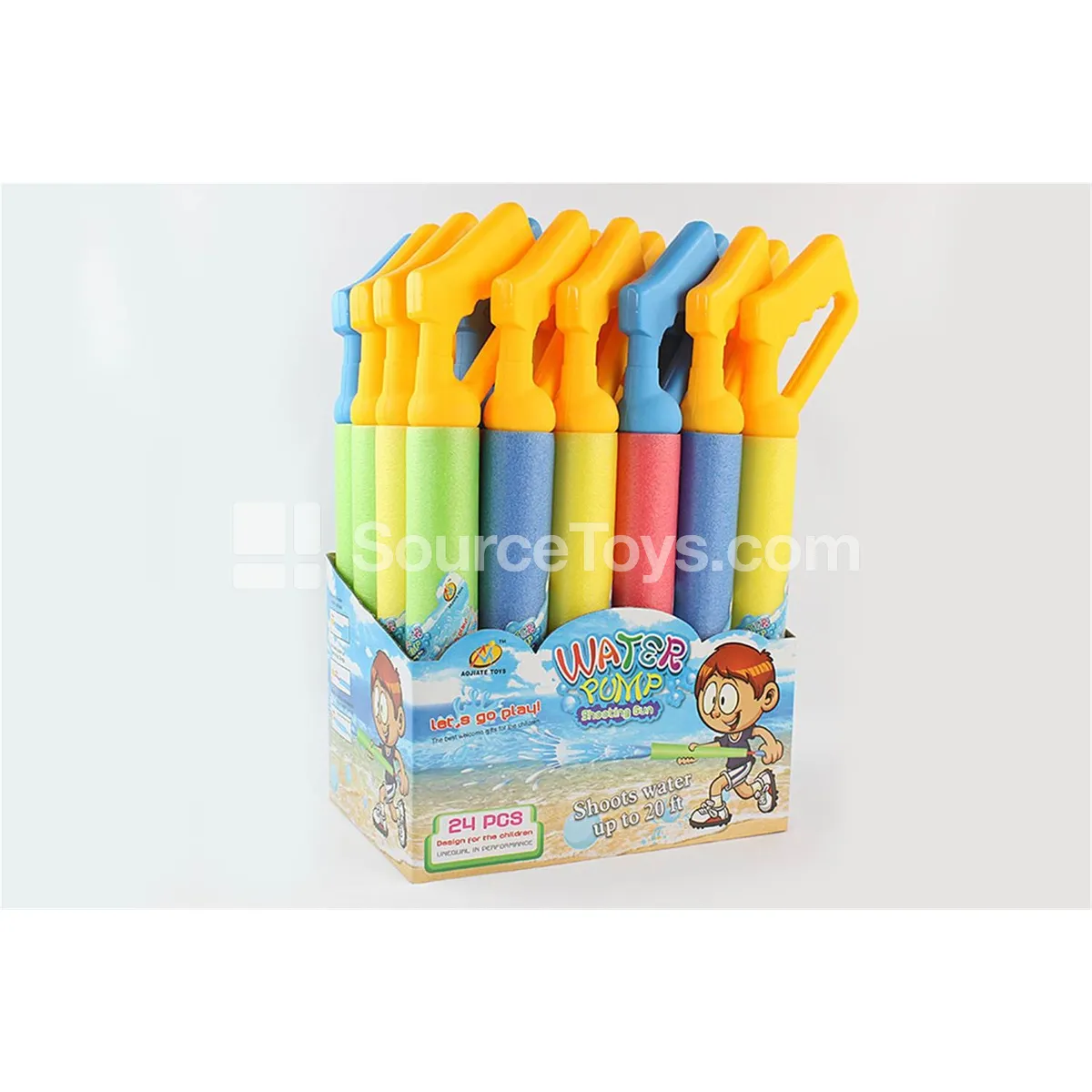 46cm Large Handheld Water Cannon (5cm Diameter) Outdoor Interactive Water Play Toy