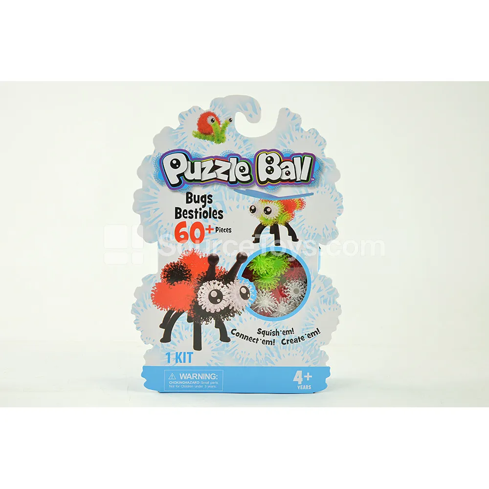 Educational Squeeze Balls (60 Pcs Puffy Balls)