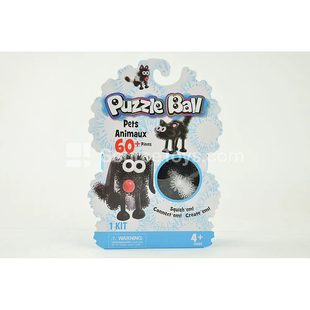Educational Squeeze Balls (60-Pack Fluffy Balls)