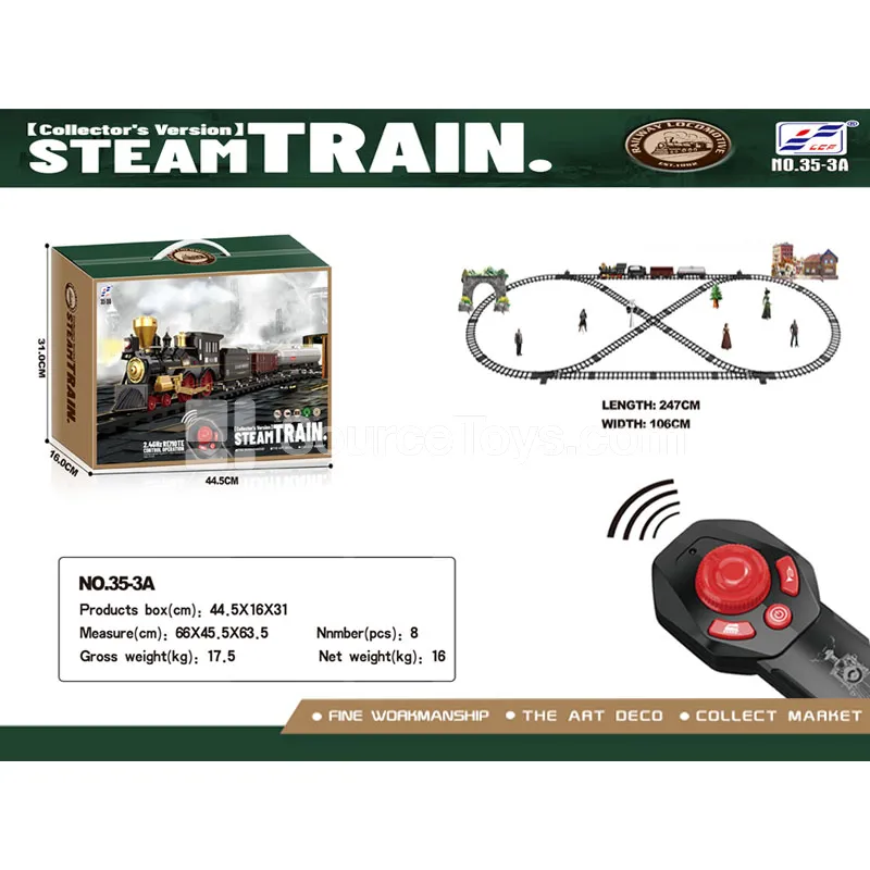 Remote Control Train with Stepless Speed