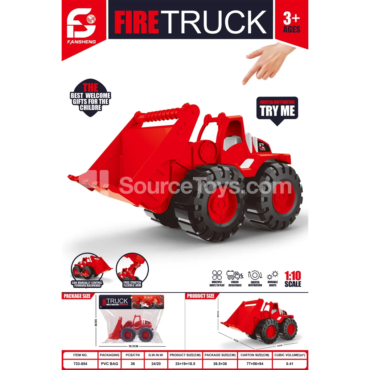 Jumbo Inertia Construction Vehicle