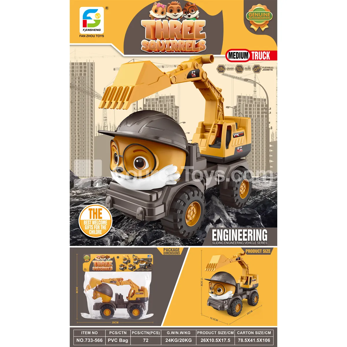 Squirrel Engineering Vehicle