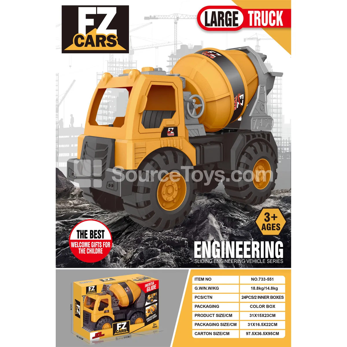 Scooter Construction Vehicle