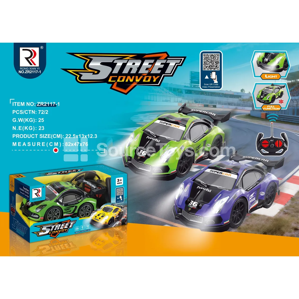 PVC 4-Channel Remote Control Car (Batteries Not Included) PVC 4-Channel Remote Control Car (Batteries Not Included)