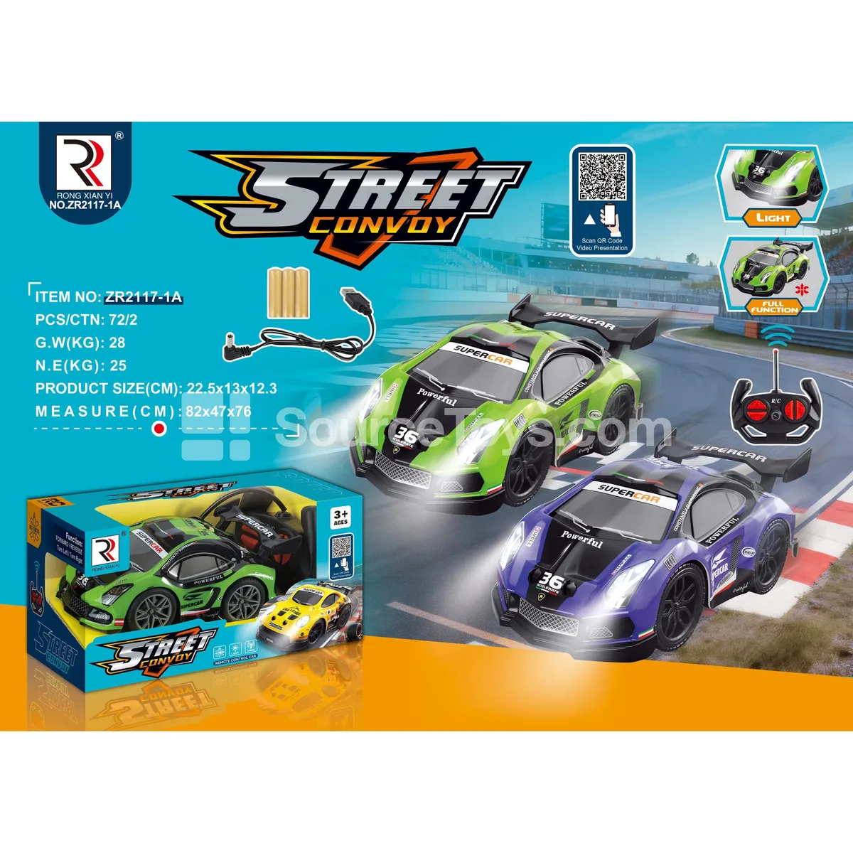 PVC 4-Channel Remote Control Car (Batteries Included) PVC 4-Channel Remote Control Car (Batteries Included)