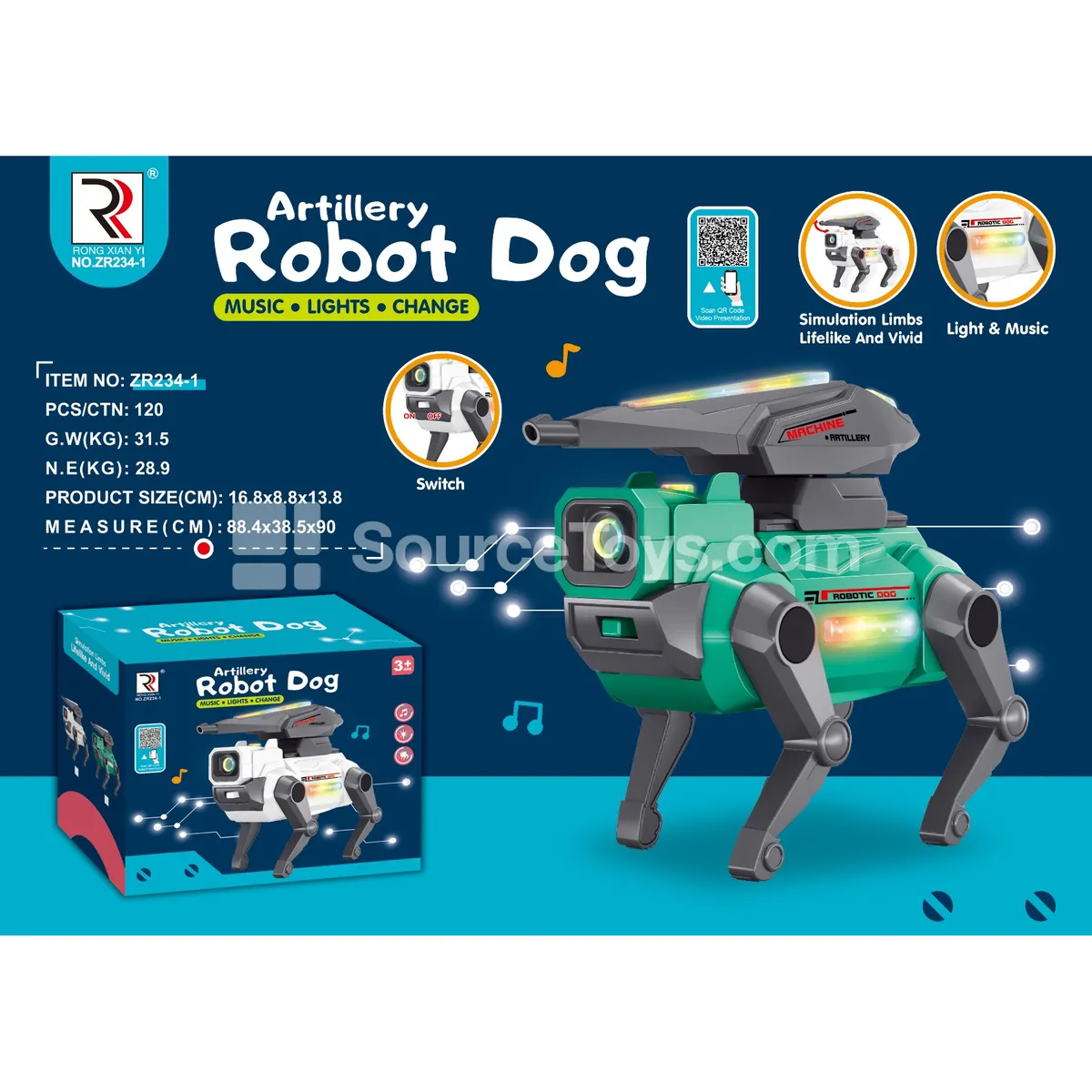 Electric War Robot Dog Electric War Robot Dog