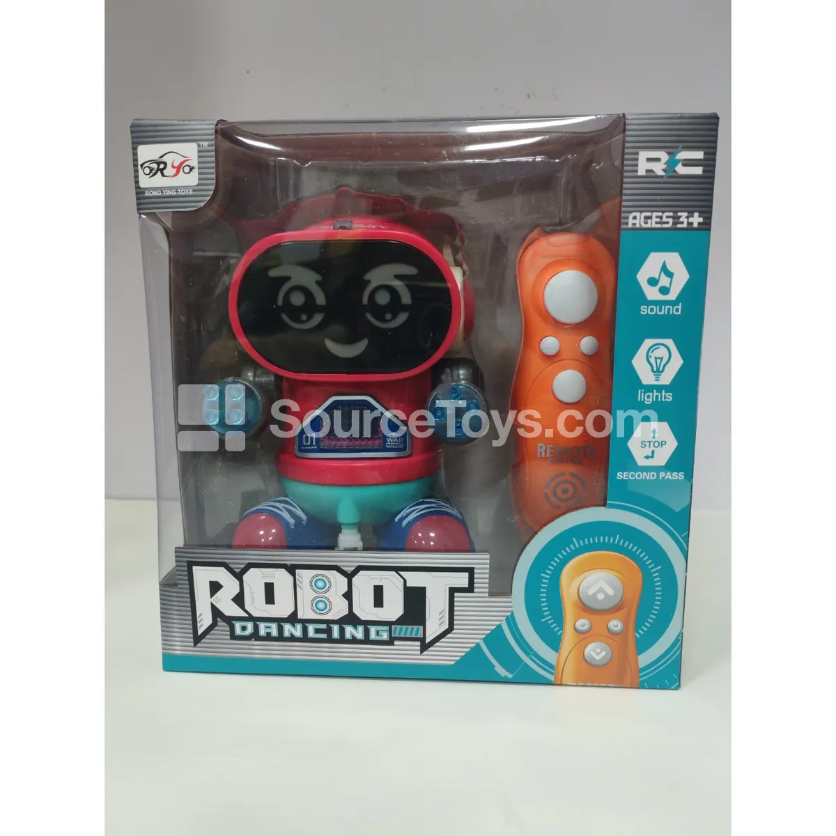 4-Channel Infrared Remote Control Robot with Lights and Music 4-Channel Infrared Remote Control Robot with Lights and Music