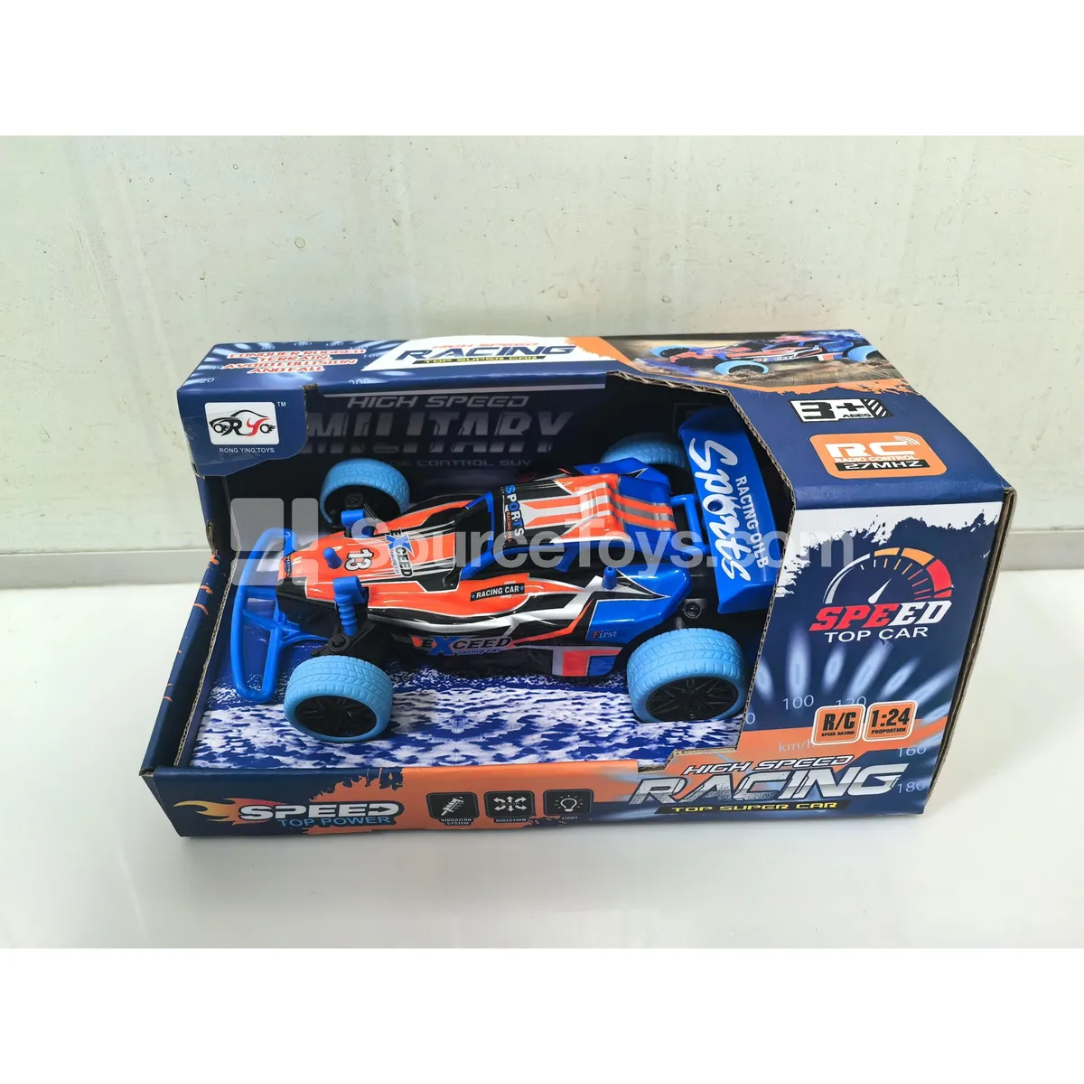 1:24 Formula RC Car with Lights, 4-Channel, 27MHz, Battery Included 1:24 Formula RC Car with Lights, 4-Channel, 27MHz, Battery Included