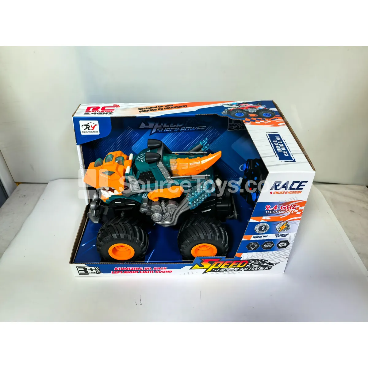 2.4G Spray Dinosaur Remote Control Car 7CH 1:18 2.4G Spray Dinosaur Remote Control Car 7CH 1:18