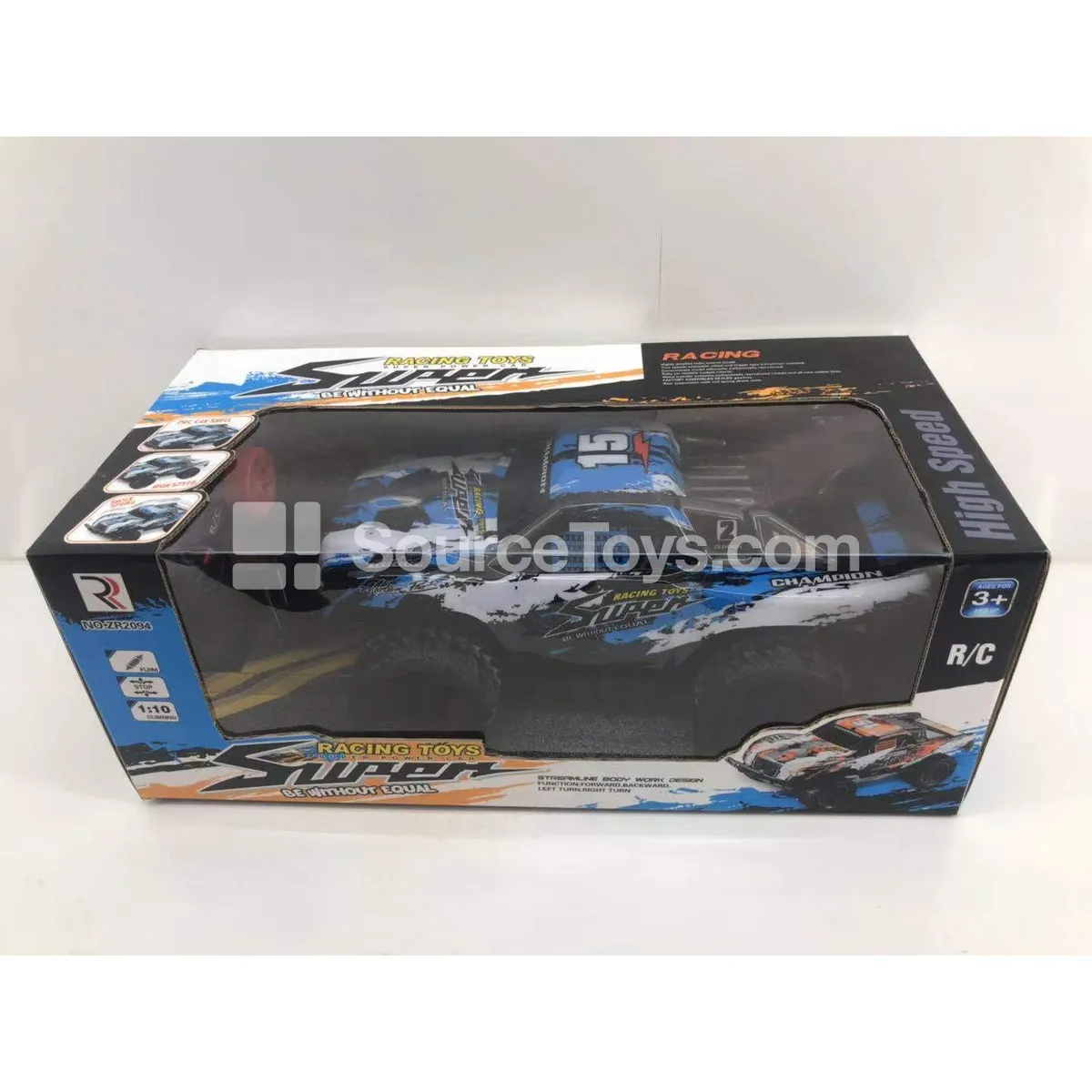 1:10 4WD Off-Road RC Car (Battery Not Included)