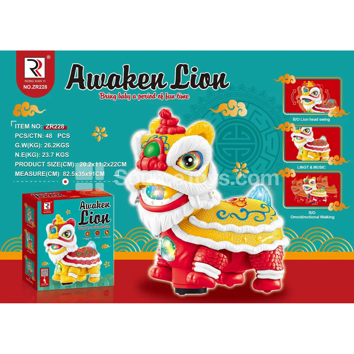 Electric Lion Dance Toy Electric Lion Dance Toy