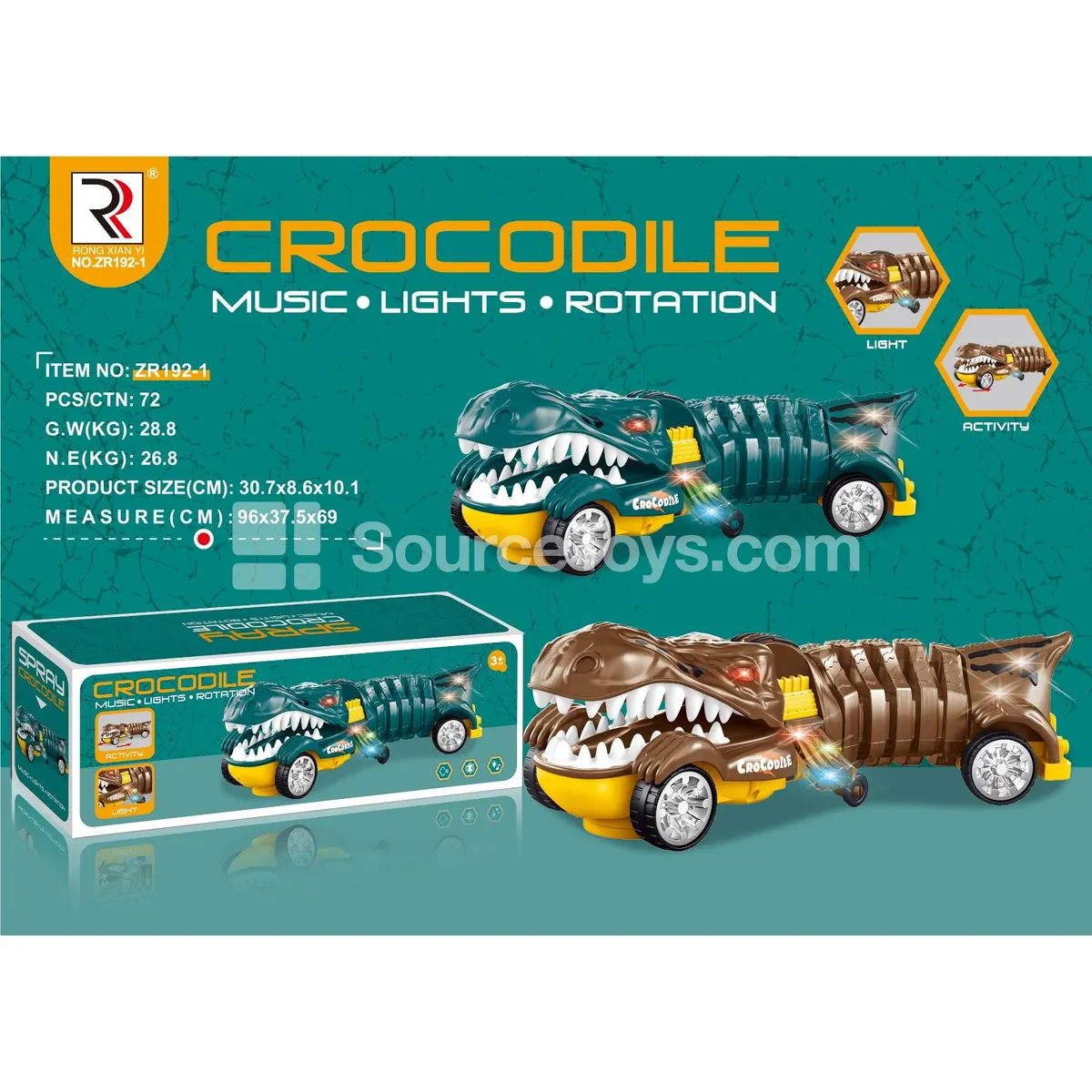 Electric Skeleton Crocodile Electric Skeleton Crocodile