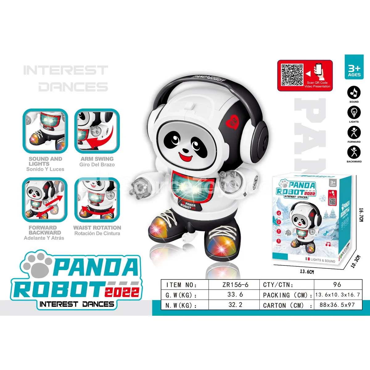 Panda Rocking Robot Panda Rocking Robot