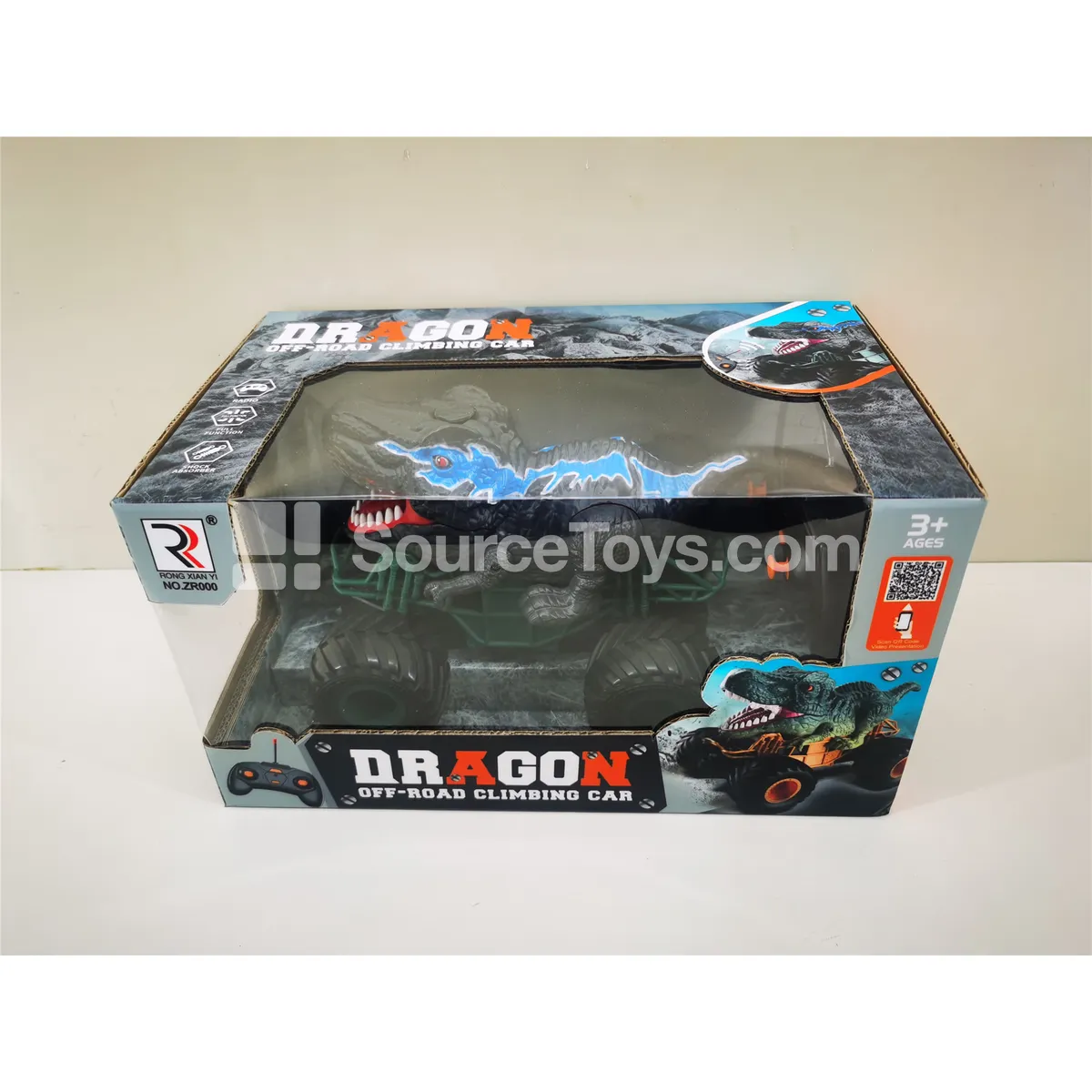 1:20 Remote Control Off-Road Car with Spray (49MHz, Battery Included)