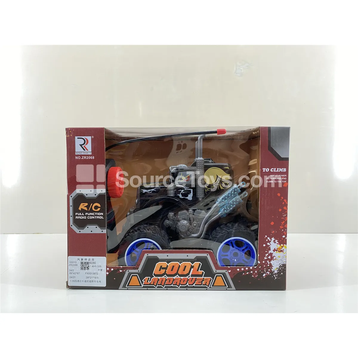 1:18 RC Off-Road Truck 4-Channel with Battery