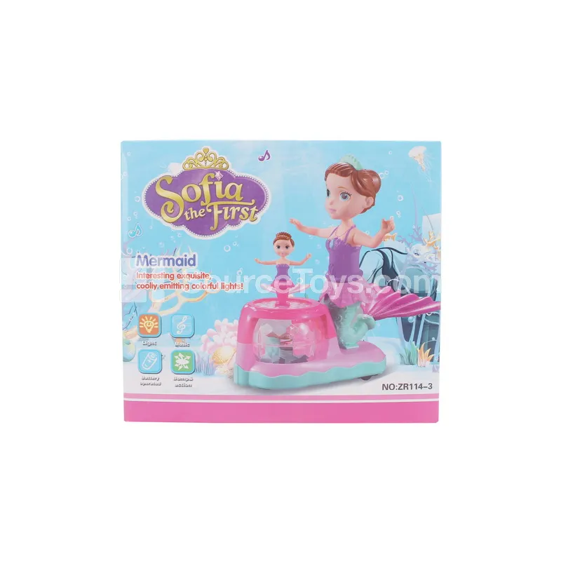 Electric Light-Up Stage Mermaid with Music
