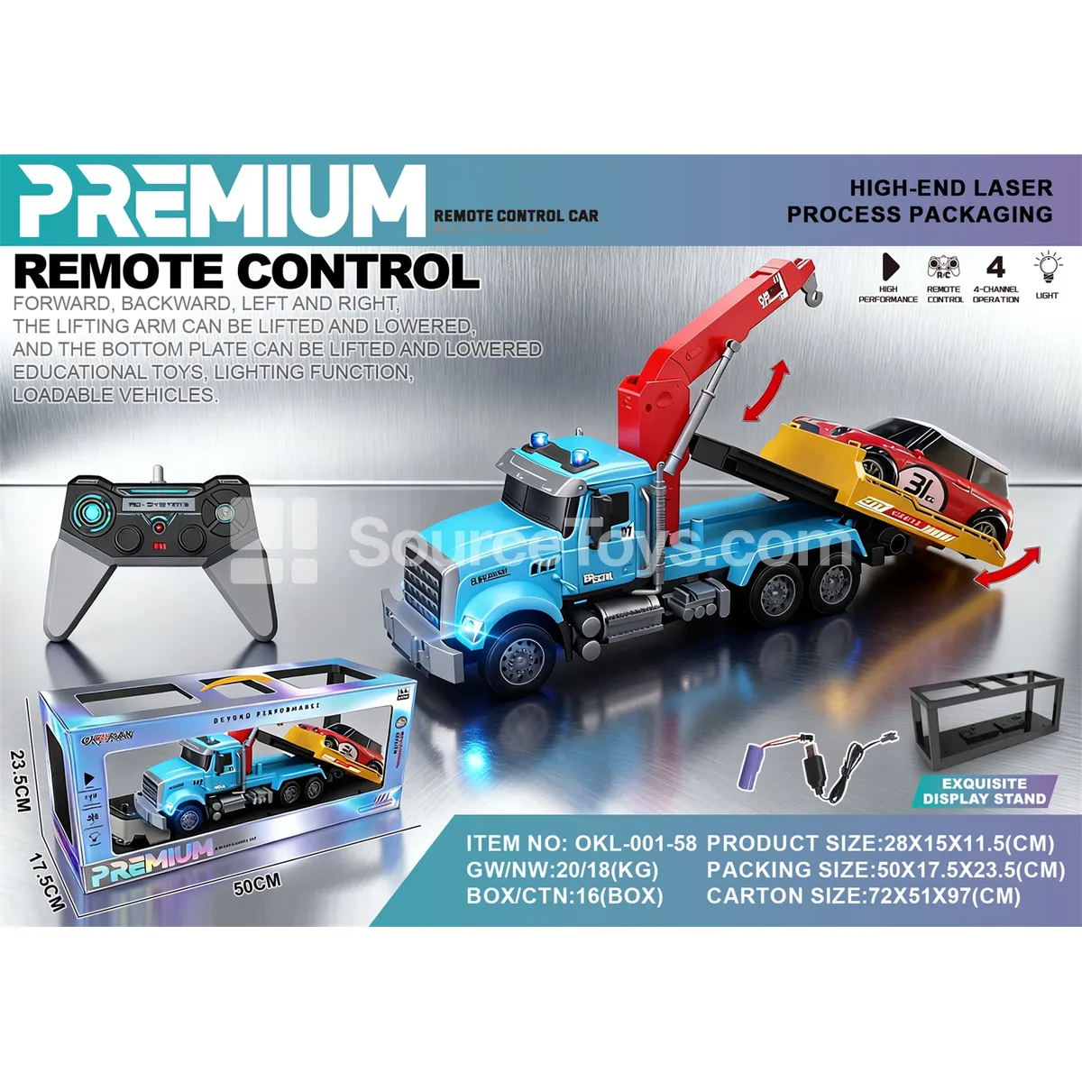 1:14 RC City Transport Truck (OKL-001-58) 1:14 RC City Transport Truck (OKL-001-58)
