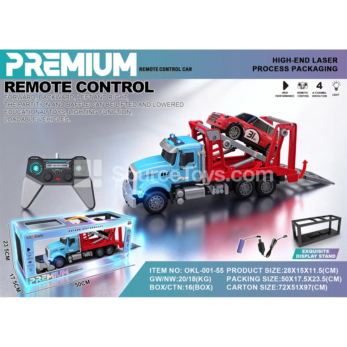 1:14 RC City Transport Truck (OKL-001-55) 1:14 RC City Transport Truck (OKL-001-55)
