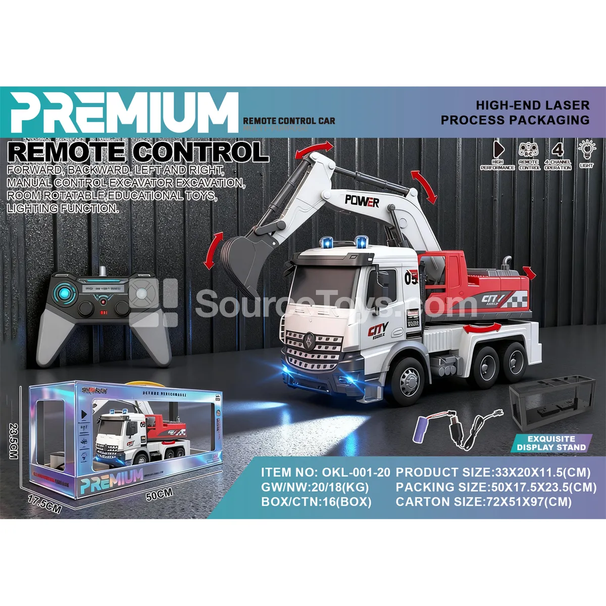 1:14 City Fire Truck RC Vehicle 1:14 City Fire Truck RC Vehicle