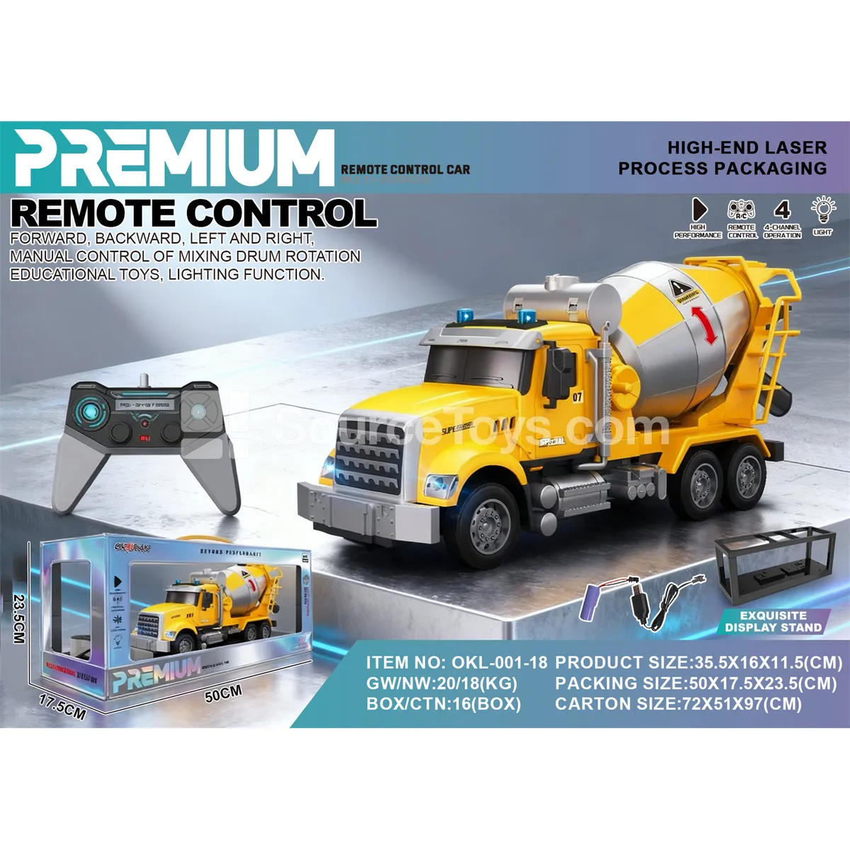 1:14 RC Construction Vehicle (OKL-001-18) 1:14 RC Construction Vehicle (OKL-001-18)