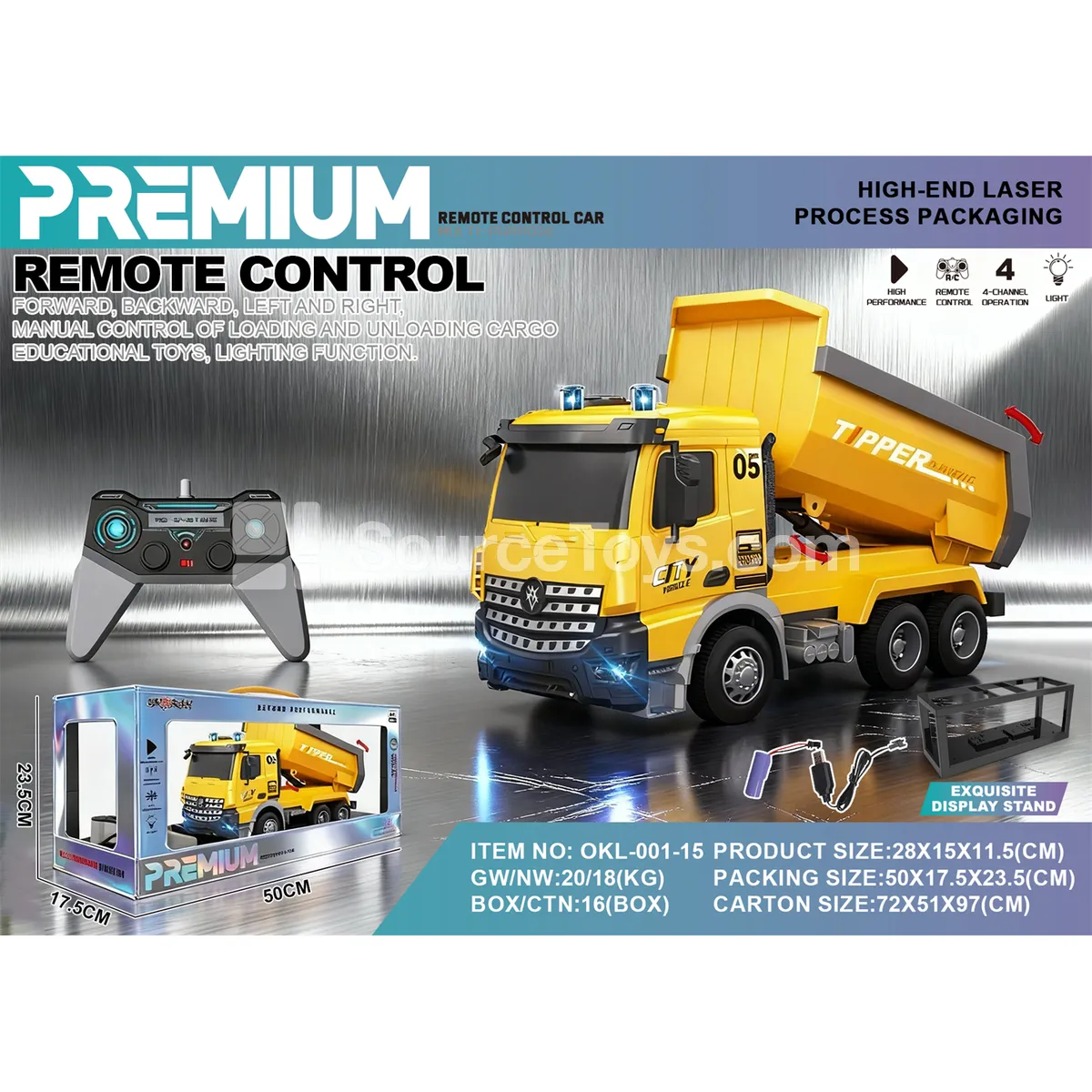 1:14 Remote Control Construction Truck 1:14 Remote Control Construction Truck
