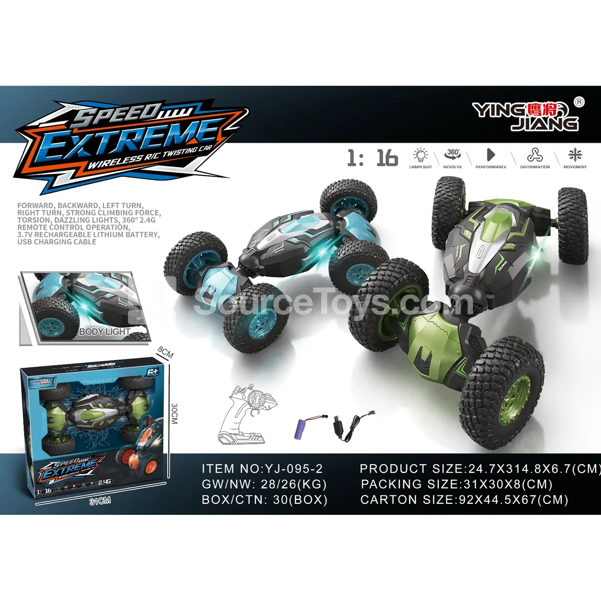 1:16 Stunt Twist Climbing Car 1:16 Stunt Twist Climbing Car