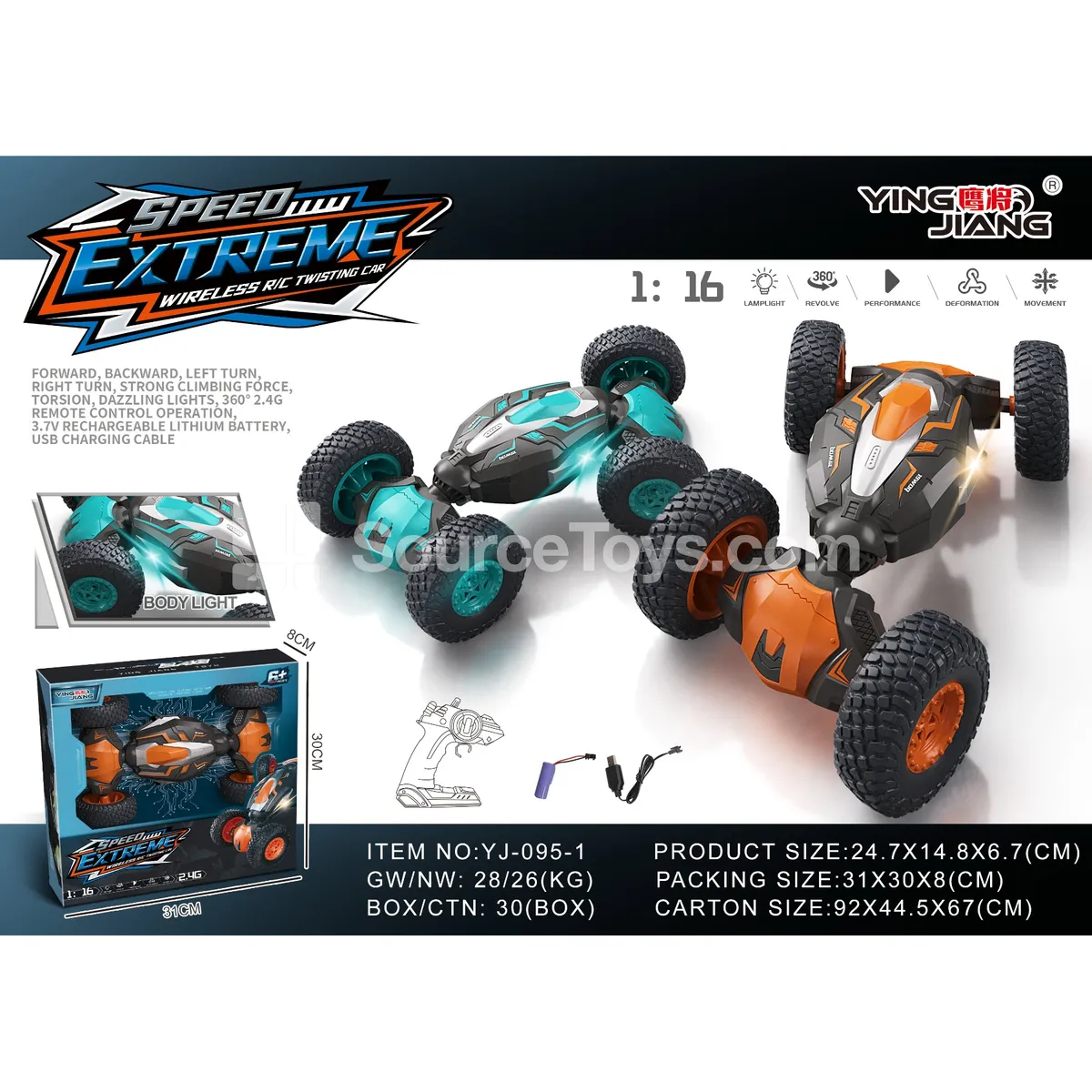 1:16 Stunt Twist Climbing Car 1:16 Stunt Twist Climbing Car