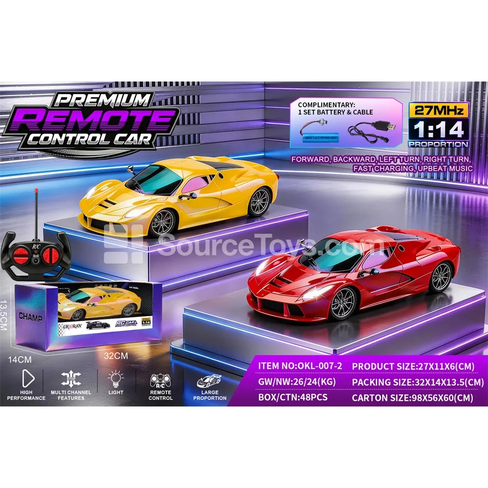 1:14 4-Channel RC Simulation Car 1:14 4-Channel RC Simulation Car