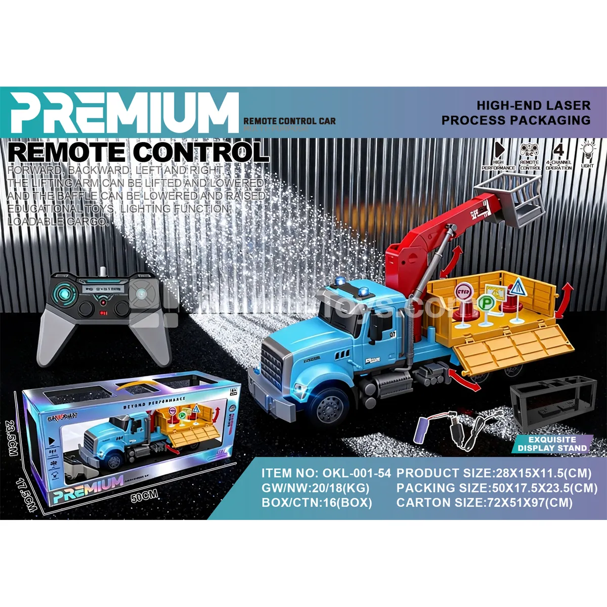 1:14 RC City Transport Truck (OKL-001-54)