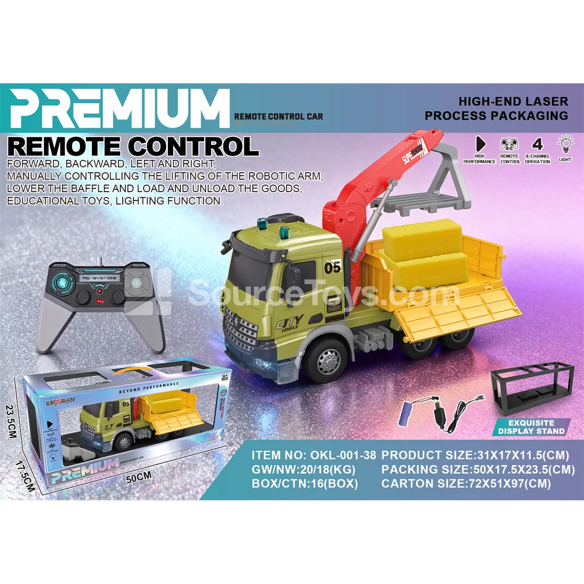 1:14 RC Forest Transporter (OKL-001-38) 1:14 RC Forest Transporter (OKL-001-38)