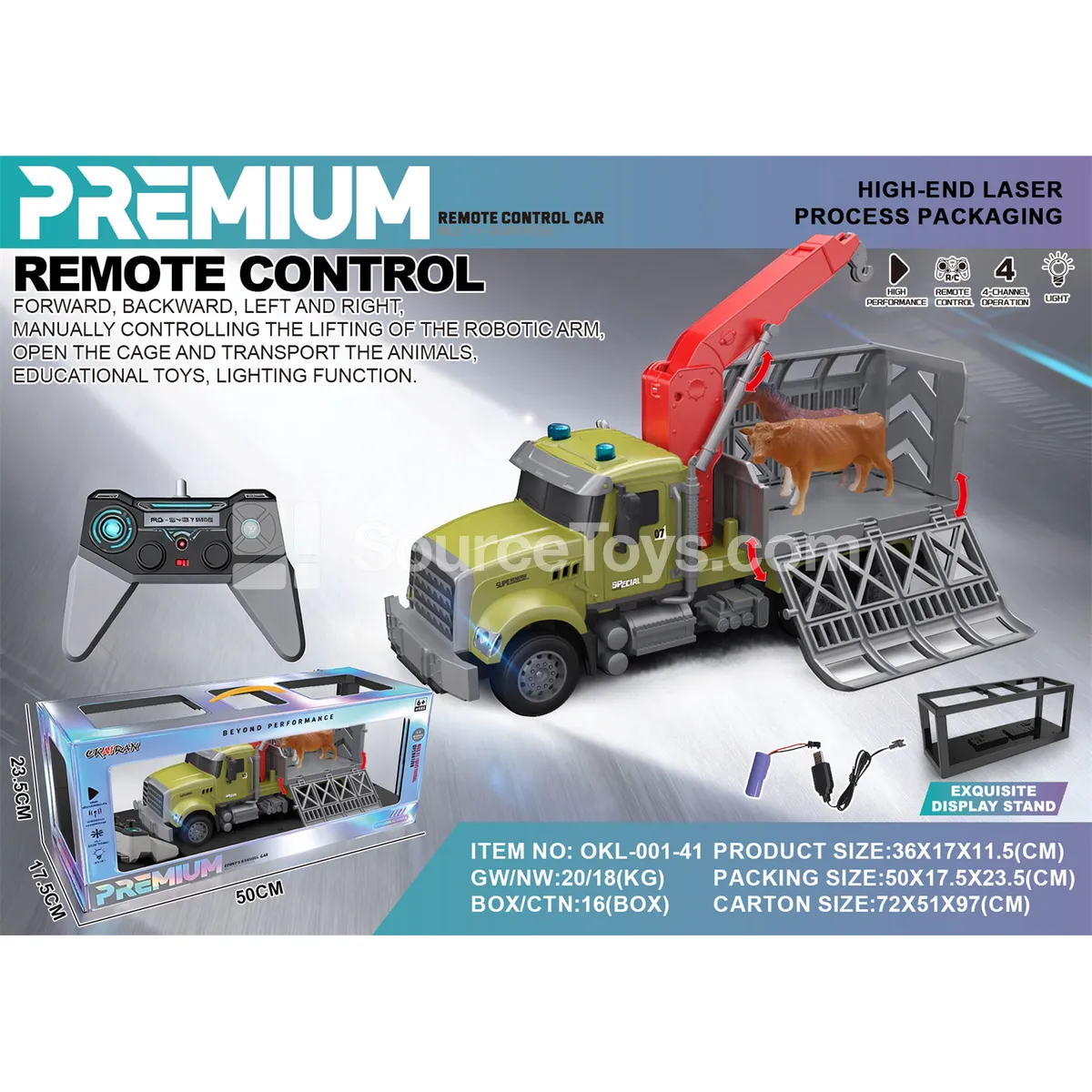 1:14 RC Forest Transport Truck 1:14 RC Forest Transport Truck