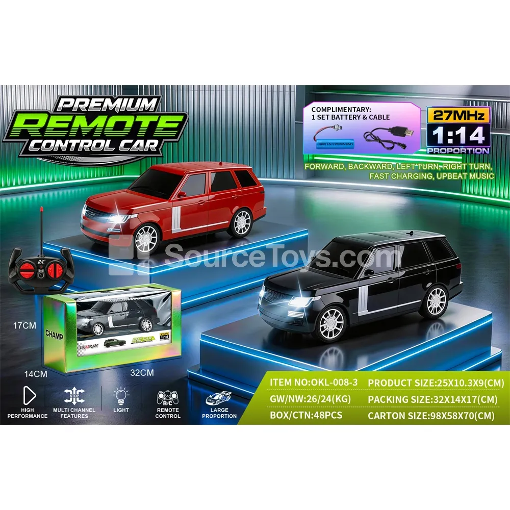 1:14 4-Channel Remote Control Car Simulation SUV 1:14 4-Channel Remote Control Car Simulation SUV