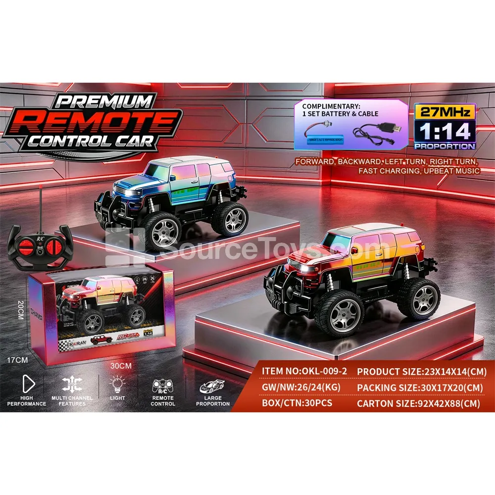 1:14 4-Channel Remote Control Off-Road Vehicle