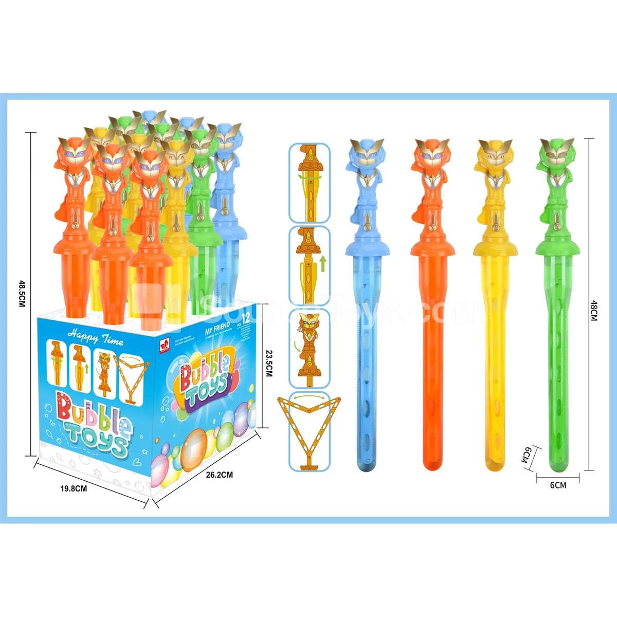 Robot Bubble Wand Robot Bubble Wand