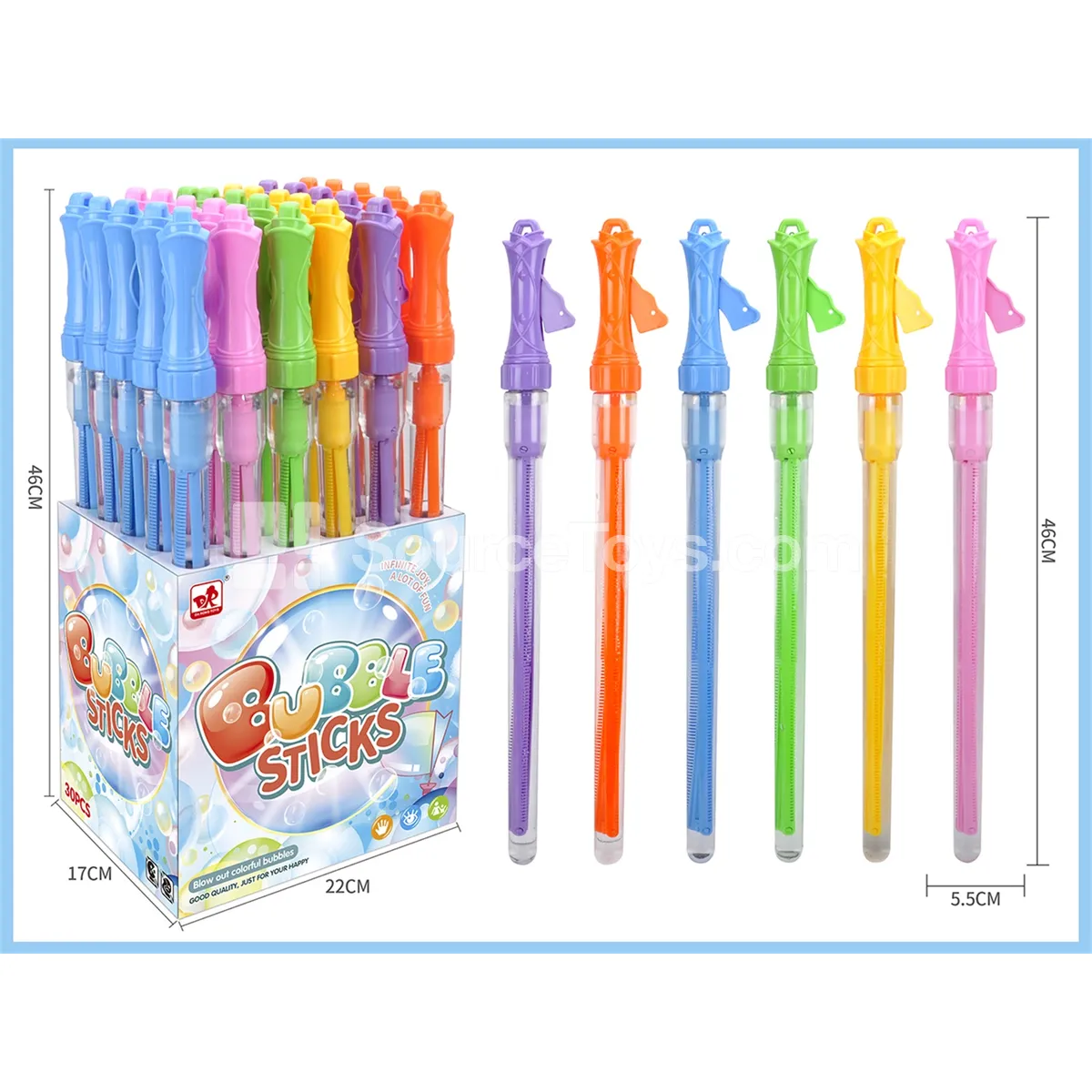 Rose Rapier Bubble Wand