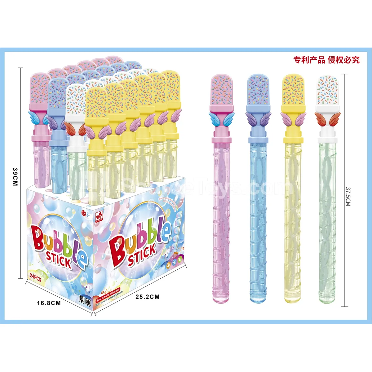 Popsicle Bubble Wand Popsicle Bubble Wand
