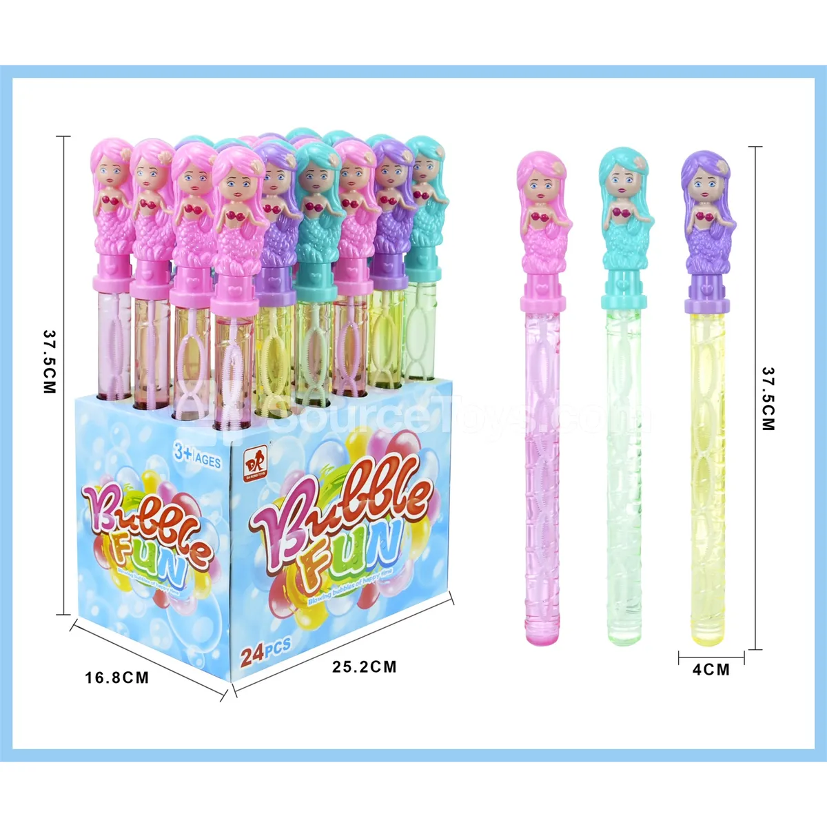 Mermaid Bubble Wand Mermaid Bubble Wand