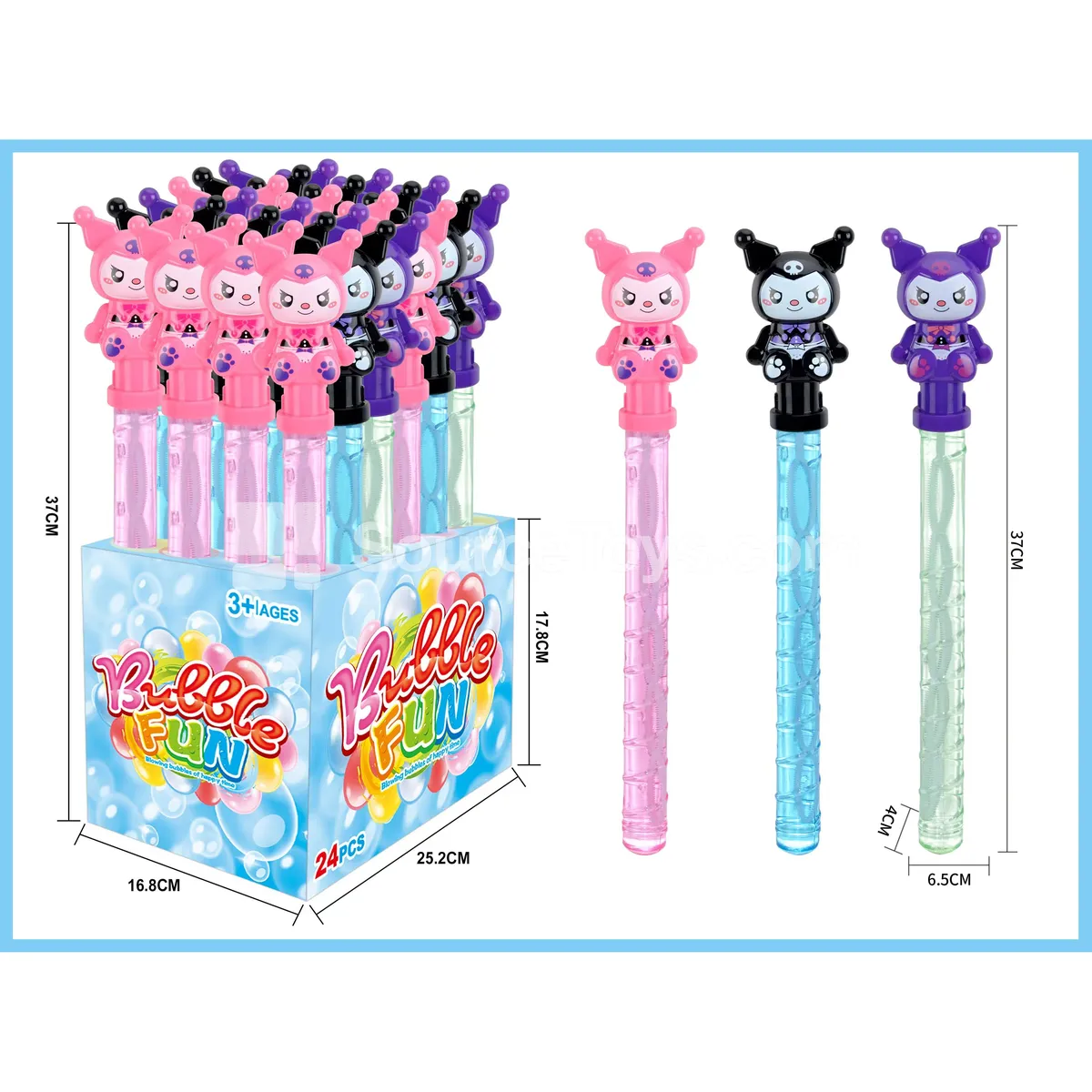 Fashion Doll Bubble Wand