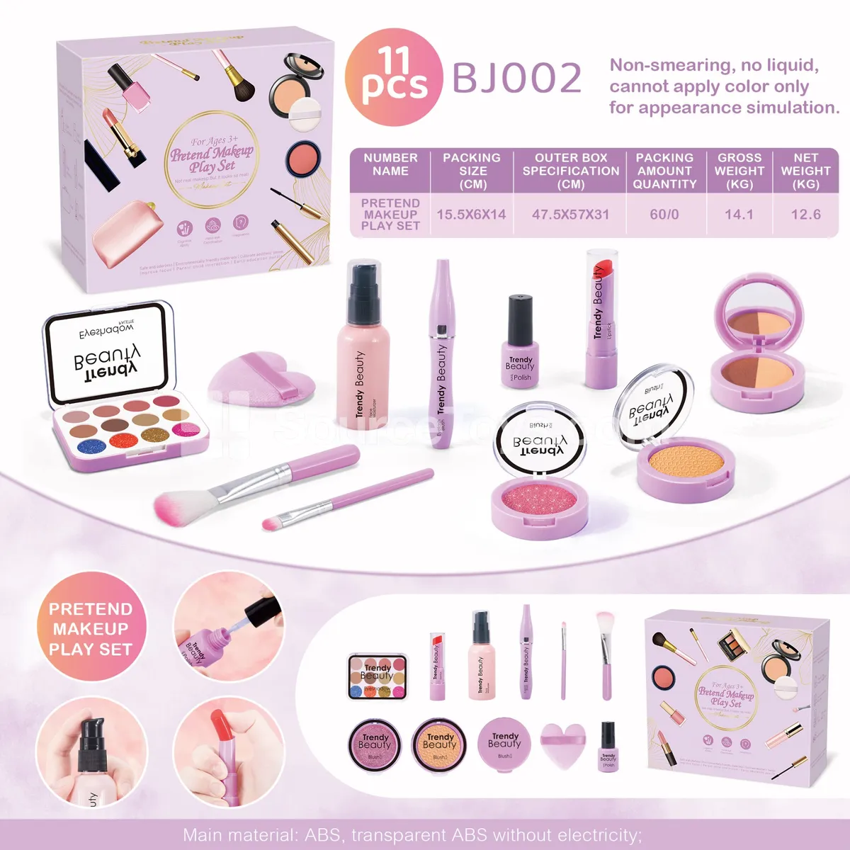 Pretend-Play Makeup Set Pretend-Play Makeup Set