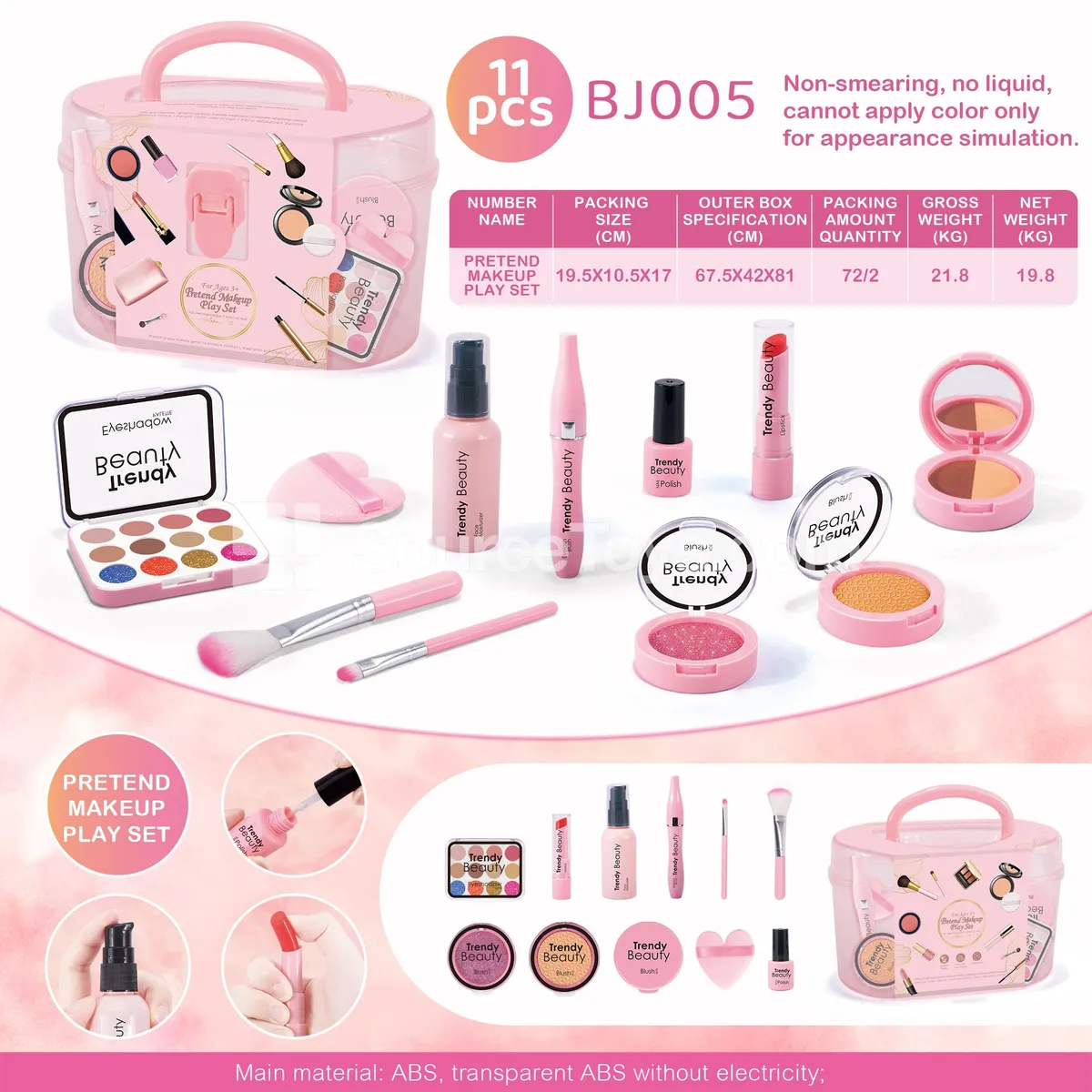 Pretend-Play Makeup Set Pretend-Play Makeup Set