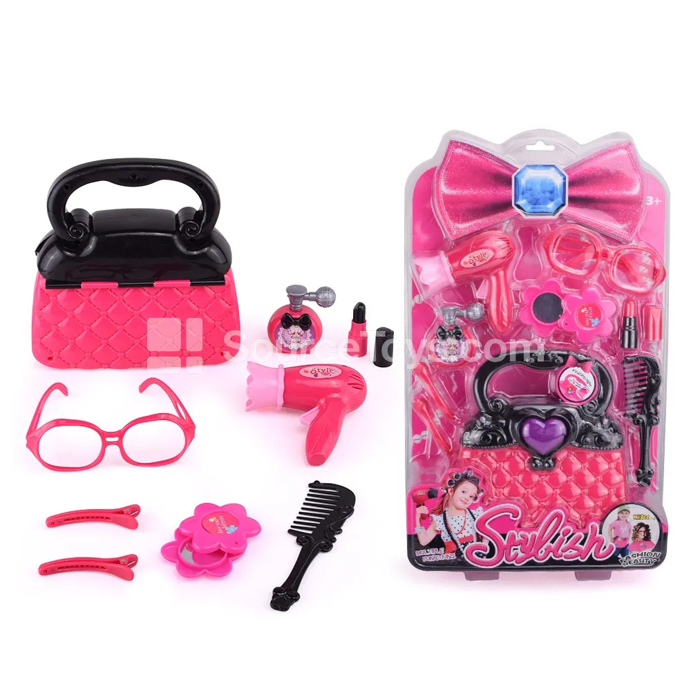 Hairdressing Inertia Hair Dryer Set with Flash Light, Battery Included