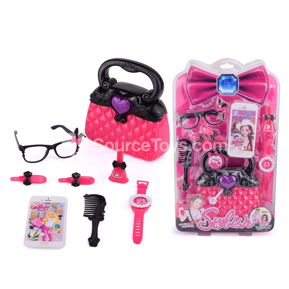 Hair Accessory Set in Glitter Box with 3 AG3 Batteries