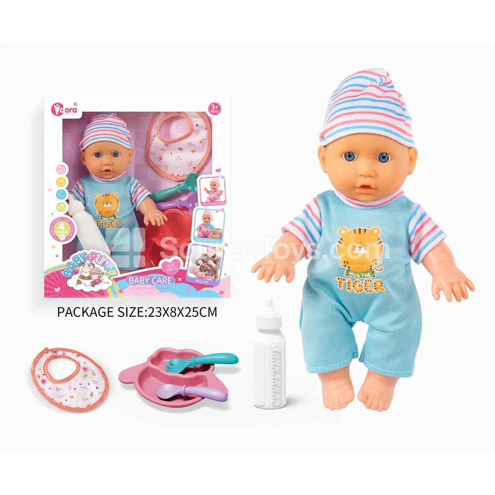 9-Inch Baby Doll Set (Pretend-Play Doll for Toddlers)