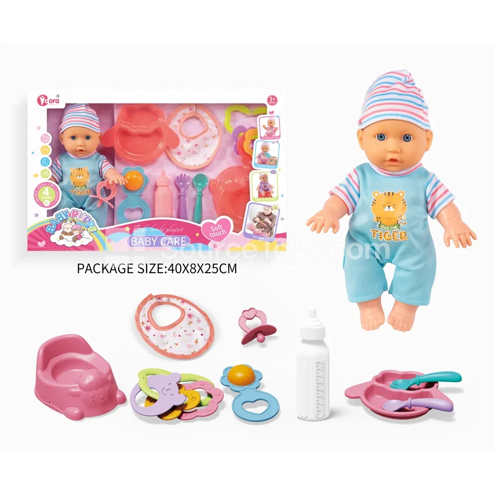 9-inch Doll Set (Pretend-Play Baby Doll)