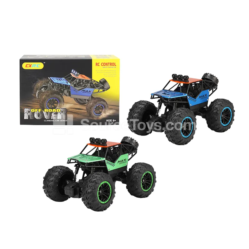 Alloy Remote Control Climbing Truck 4WD High-Speed Off-Road Vehicle