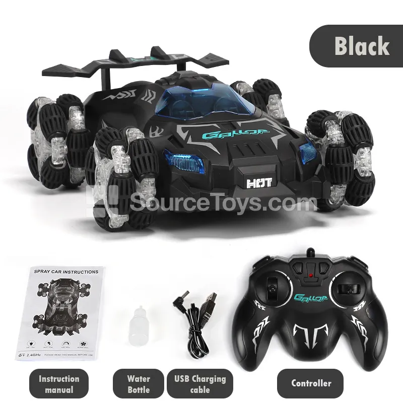 Remote Control Stunt Car with Spray Drift Remote Control Stunt Car with Spray Drift