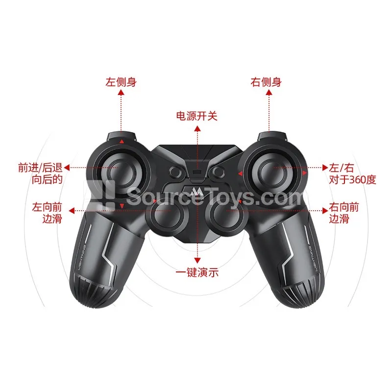 Remote Control Stunt Car with Lights and Music 360° Flip Remote Control Stunt Car with Lights and Music 360° Flip