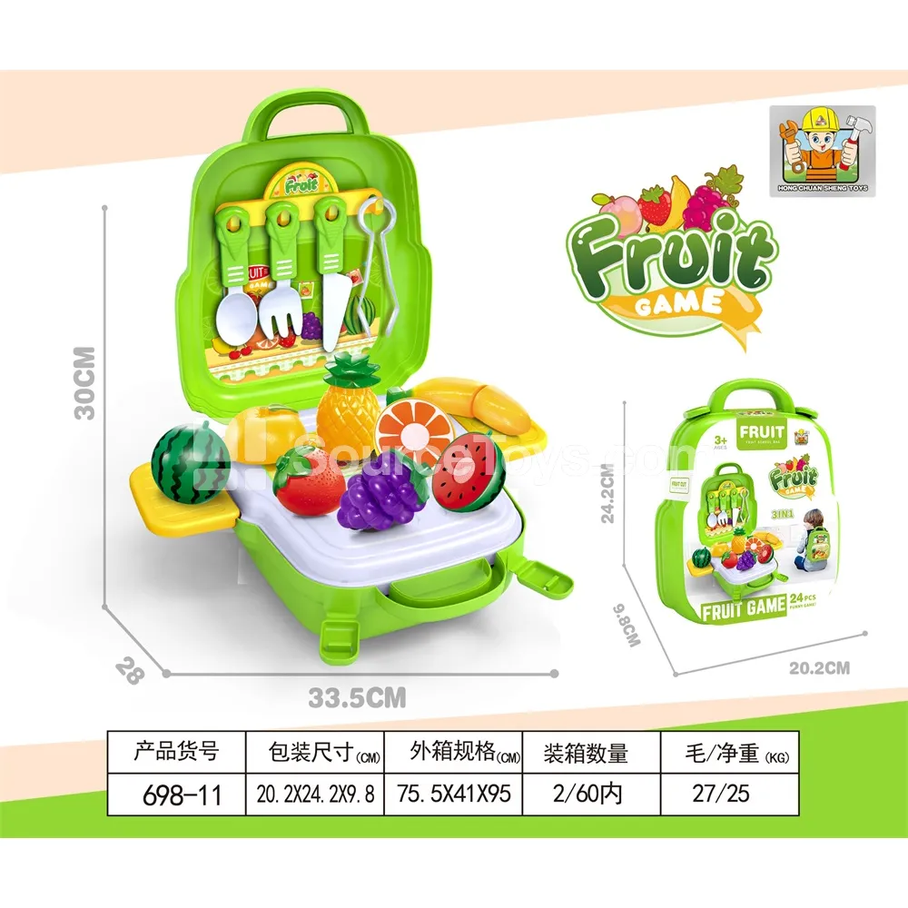 3-in-1 Fruit Backpack Toy 3-in-1 Fruit Backpack Toy