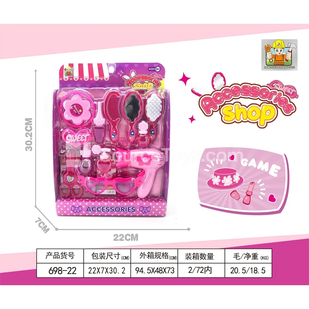 Pretend-Play Educational Accessory Shop