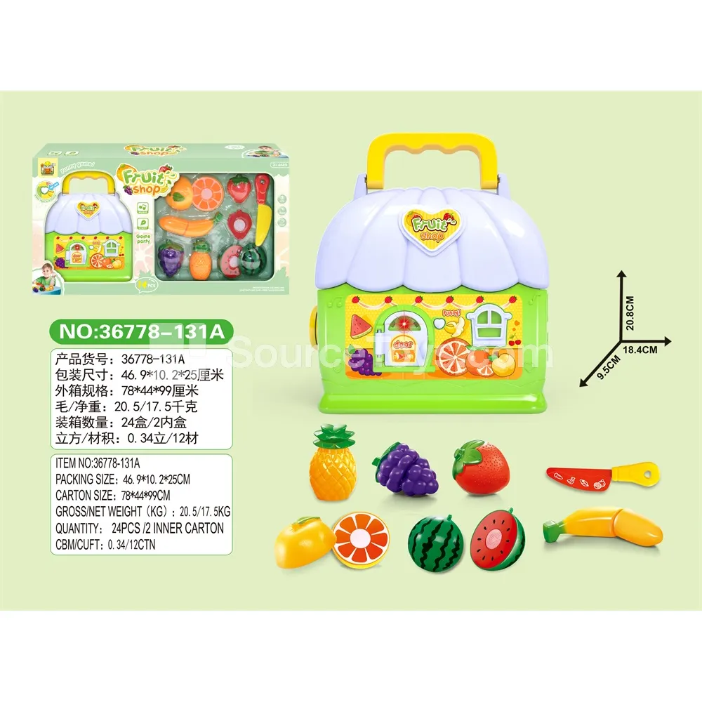 Pretend-Play Grocery Store Set with Lights & Music, Rechargeable